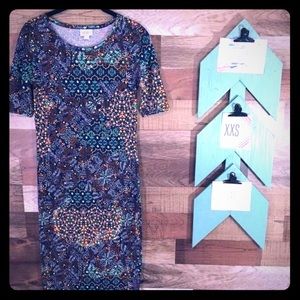 NWT XXS LULAROE JULIA DRESS